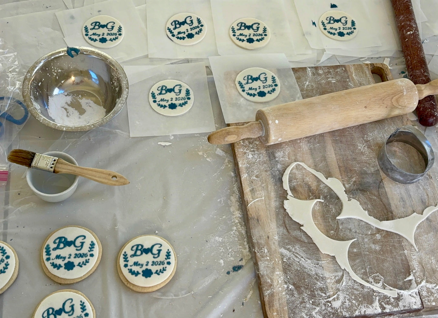 Full Dozen - Custom Fondant Cookies