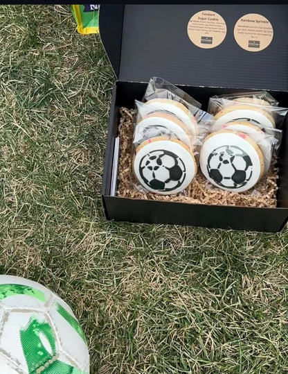 Dozen - Fondant Soccer Cookies